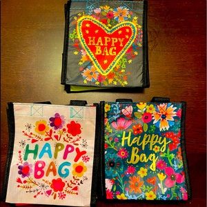 Natural Life Happy Bag Totes - Multicolor Floral Design